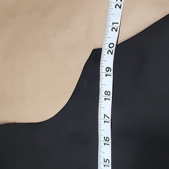 Zara Size M Black Double Layer Ruffled Sleeveless Crop Top, Exc. Used Condition - Picture 8 of 11